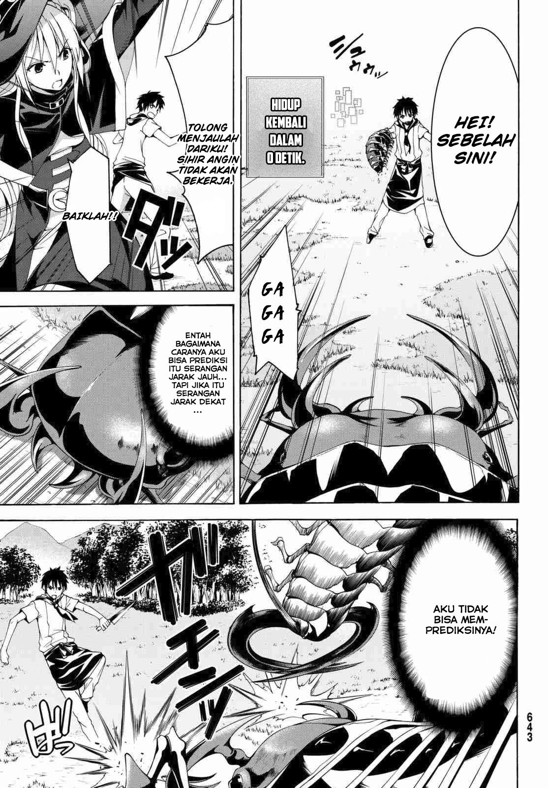 100-man no Inochi no Ue ni Ore wa Tatteiru Chapter 03 Bahasa Indonesia